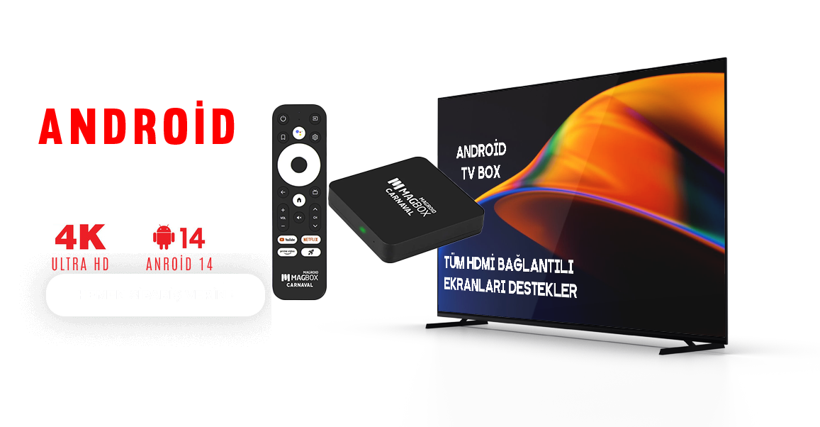 Tiknex Sen İste, Tiknex Getirsin,Android Tv Box